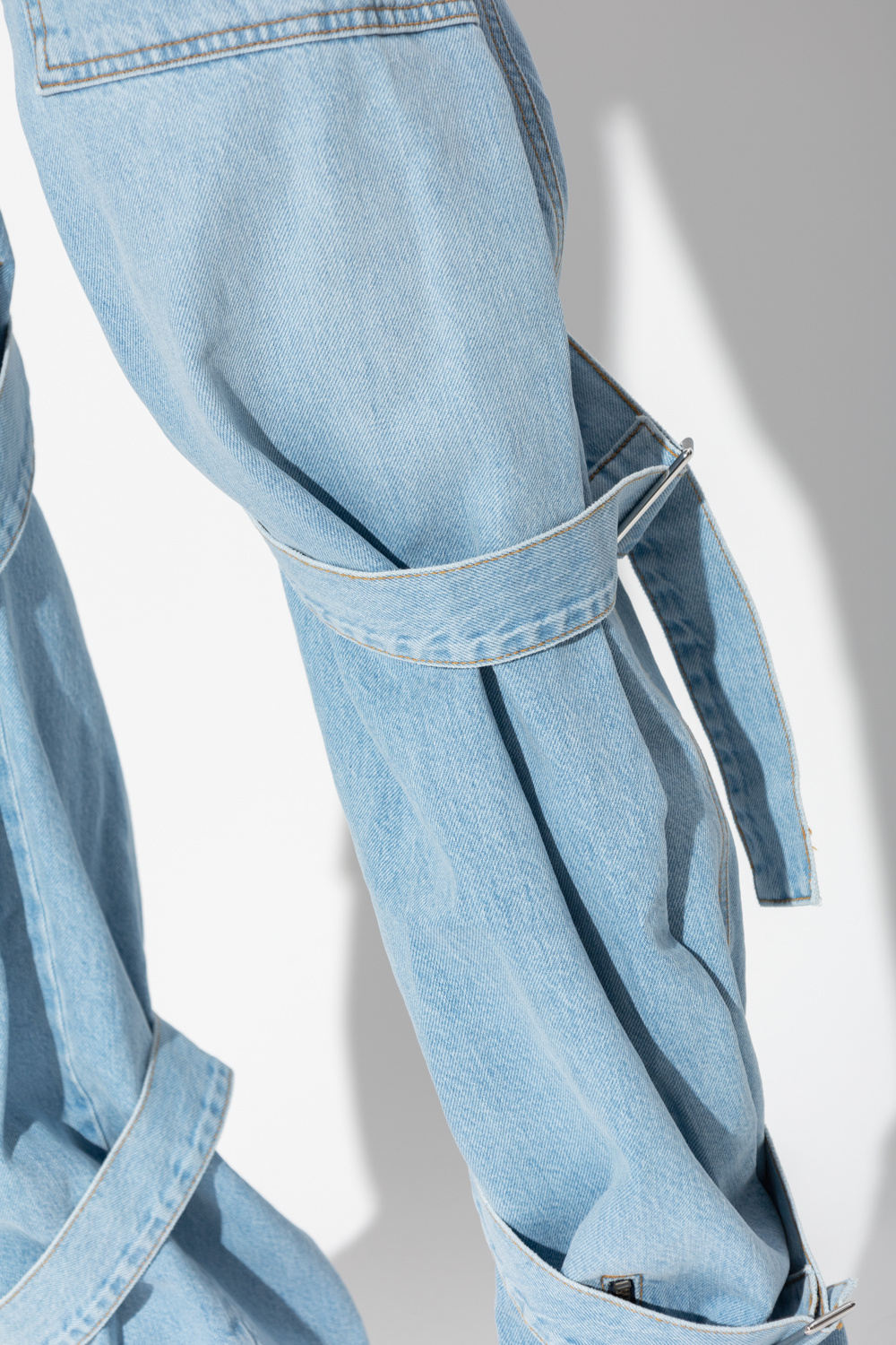 Light blue 'Alec' jeans The Attico - Сині джинси balloon